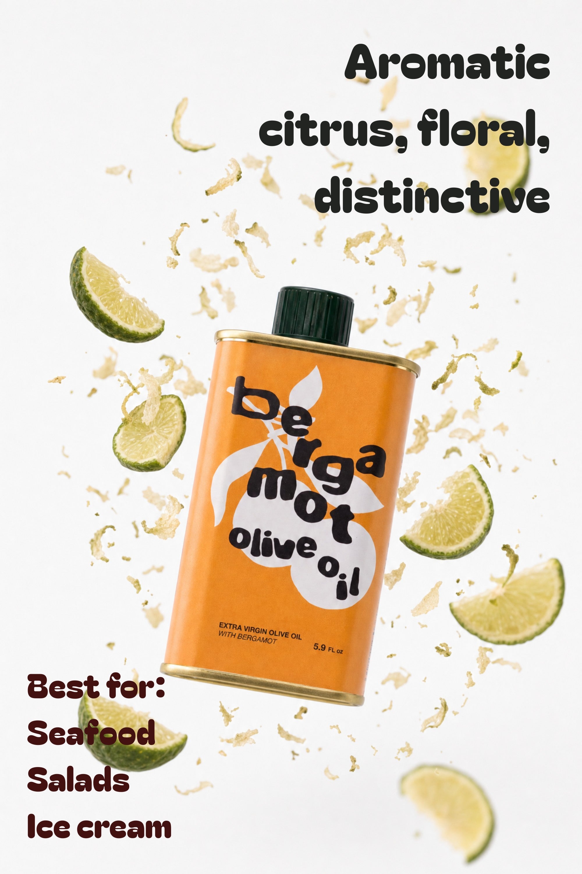 Bergamot Extra Virgin Olive Oil — 175ml Tin