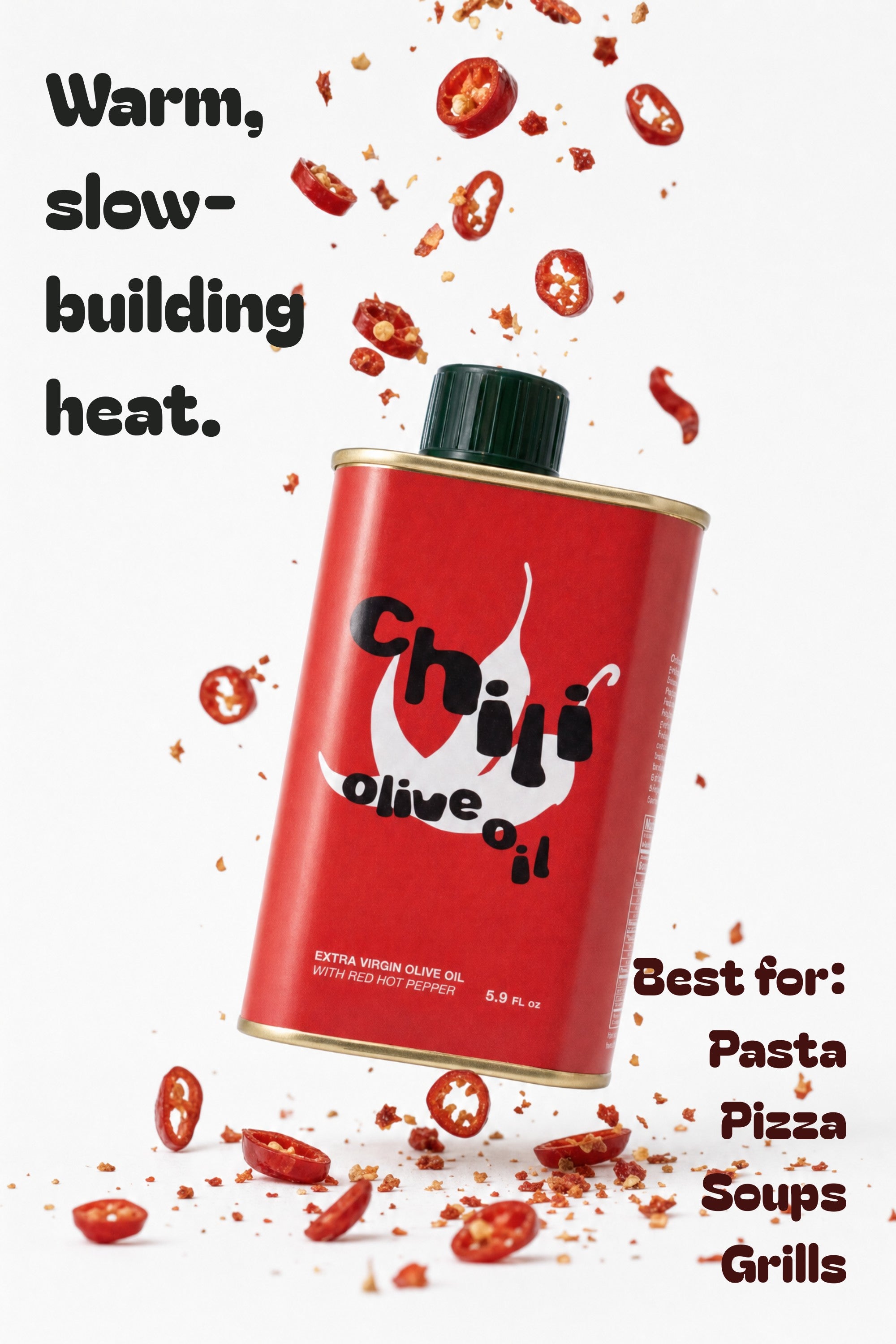 Chili Extra Virgin Olive Oil — 175ml Tin