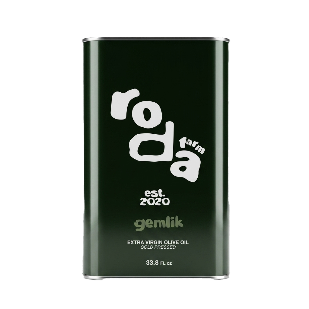Gemlik Extra Virgin Olive Oil — 1L Tin