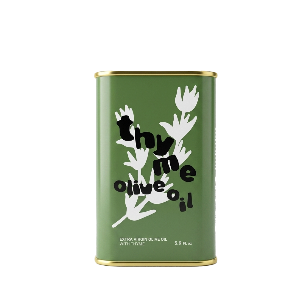 Thyme Extra Virgin Olive Oil — 175ml Tin